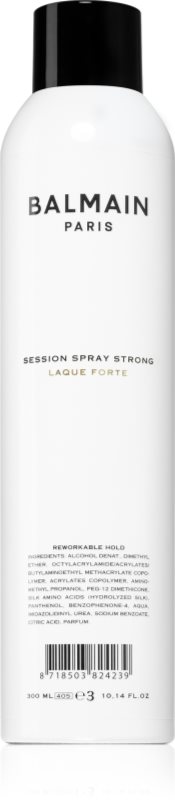 Balmain Hair Couture Session Spray fixativ cu fixare puternică 300 ml
