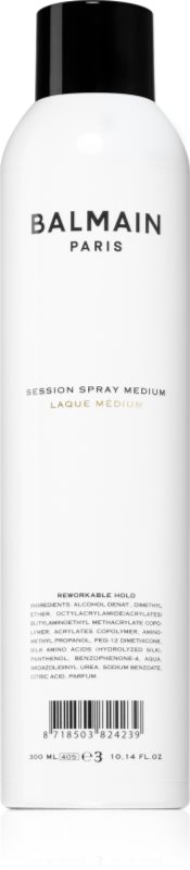 Balmain Hair Couture Session Spray fixativ păr pentru fixare medie 300 ml