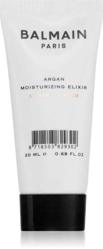 Balmain Hair Couture Argan ulei elixir pentru păr strălucitor și elegant pachet pentru calatorie 20 ml