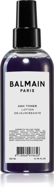 Balmain Hair Couture Ash Toner iluminator machiaj pentru par blond 200 ml
