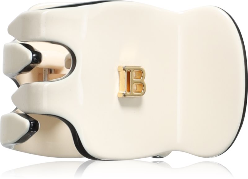 Balmain Hair Couture Small White/Black agrafă de păr 1 buc