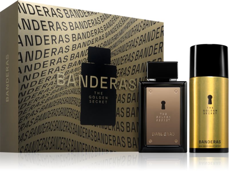 Banderas The Golden Secret set cadou pentru bărbați 1 buc