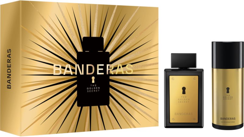 Banderas The Golden Secret set cadou pentru bărbați