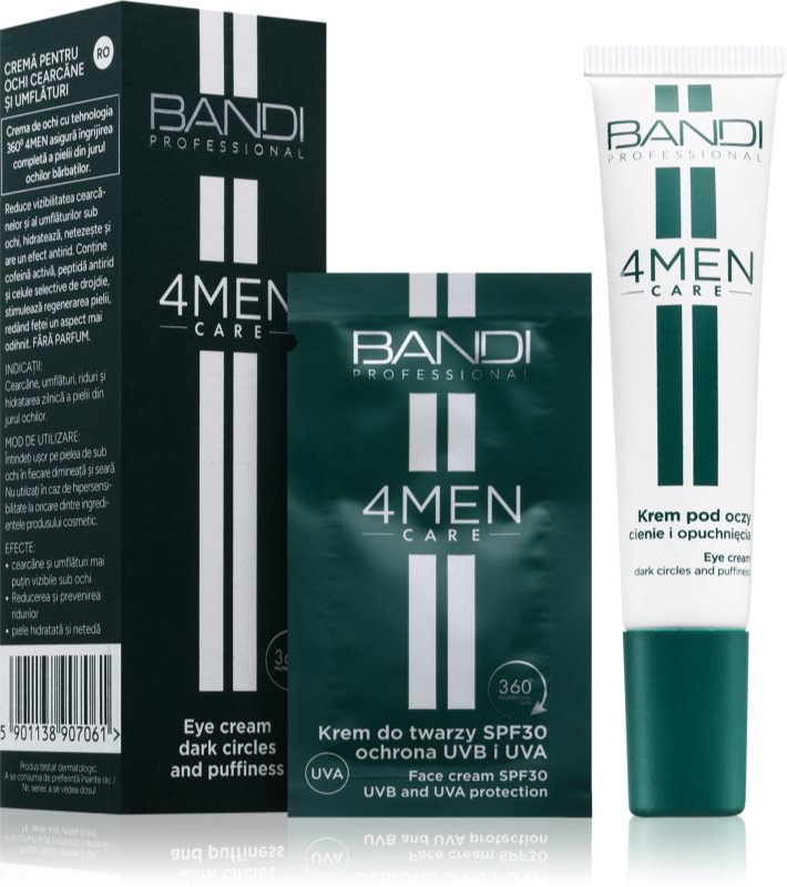 BANDI Cosmetics 4 Men Care crema impotriva pungilor de sub ochi 14 ml