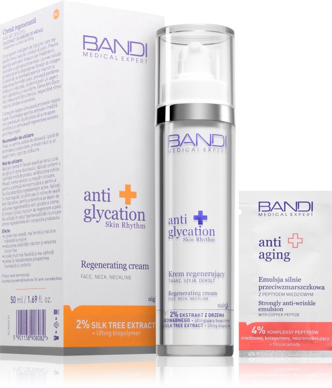 BANDI Cosmetics Anti Glycation crema de noapte anti-îmbătrânire 50 ml