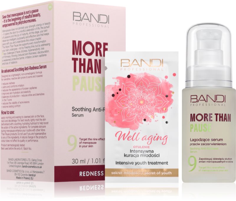 BANDI Cosmetics More Than Pause ser calmant impotriva petelor rosii 30 ml