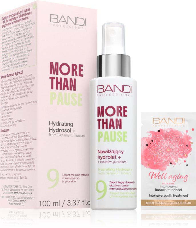 BANDI Cosmetics More Than Pause ceață de piele hidratantă și energizantă pentru corp 100 ml