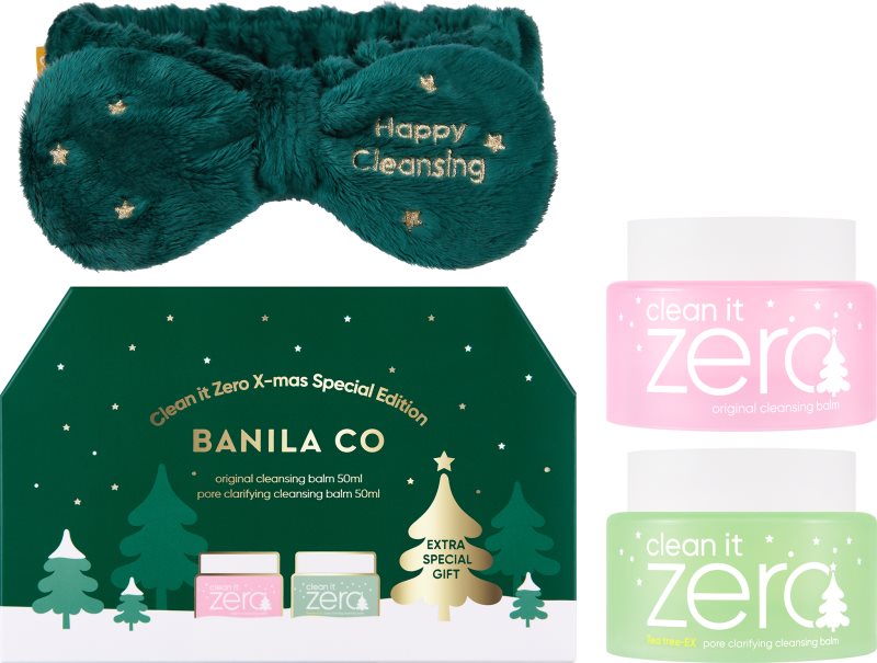 Banila Co. clean it zero X-Mas Special Edition Set set cadou de Crăciun perfecta pentru curatare