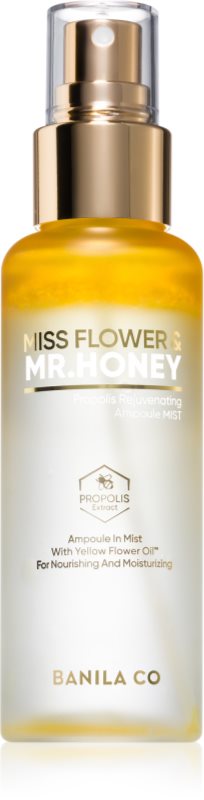 Banila Co. Miss Flower & Mr. Honey Propolis Rejuvenating ceață de piele hidratantă și energizantă pentru corp cu efect de intinerire 99 ml
