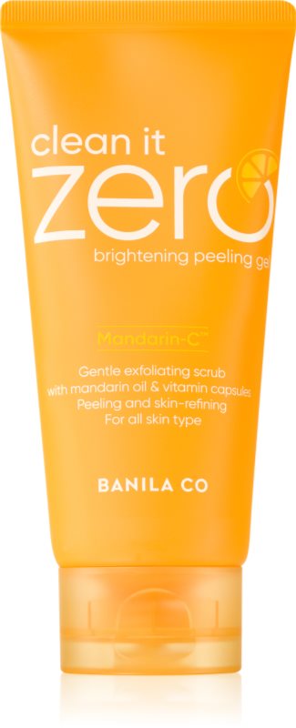 Banila Co. clean it zero Mandarin-C™ brightening gel calmant si exfoliant pentru o piele mai luminoasa 120 ml