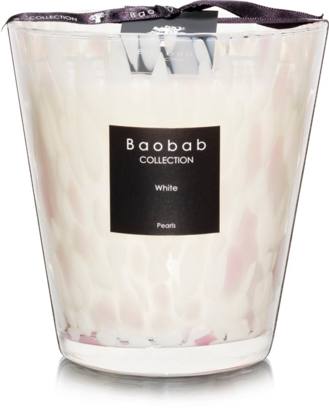 Baobab Collection Pearls White lumânare parfumată