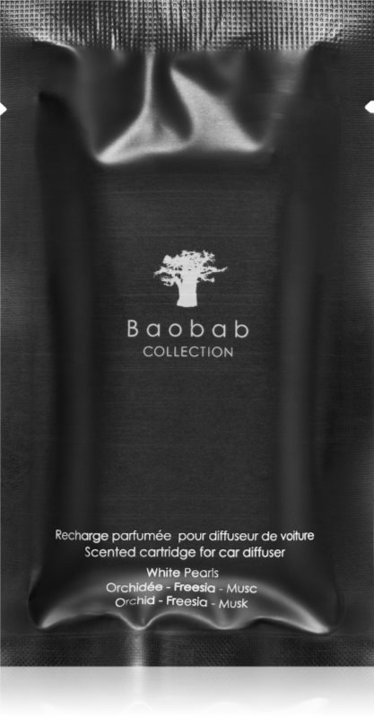 Baobab Collection Pearls White parfum pentru masina rezervă 1 buc