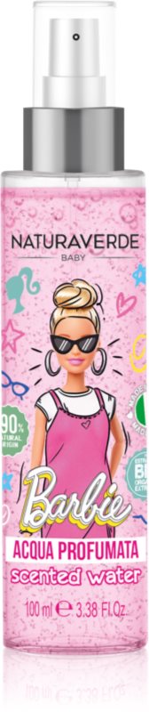 Barbie Naturaverde Baby Eau de Parfum cu particule stralucitoare pentru copii 100 ml