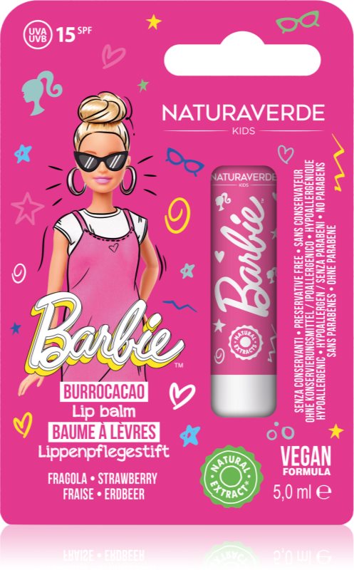 Barbie Barbie Lip Balm balsam de buze pentru copii 5 ml