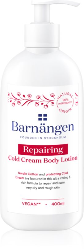 Barnängen Repairing lapte de corp pentru pielea uscata sau foarte uscata 400 ml