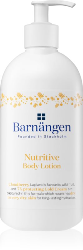 Barnängen Nutritive lapte de corp pentru pielea uscata sau foarte uscata 400 ml