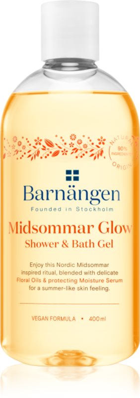 Barnängen Midsommar Glow gel de dus si baie 400 ml