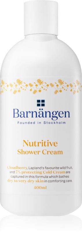 Barnängen Nutritive cremă pentru duș pentru pielea uscata sau foarte uscata 400 ml