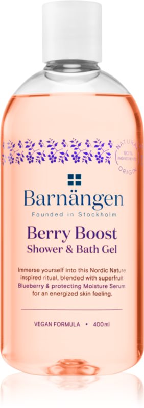 Barnängen Berry Boost gel de dus si baie 400 ml