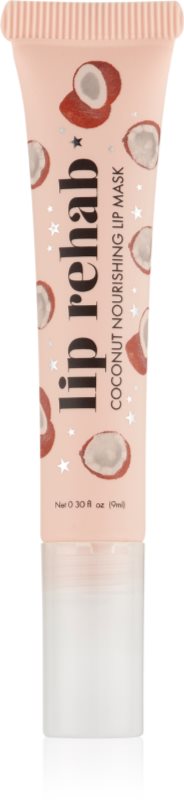 Barry M Lip Rehab masca hranitoare de buze culoare Coconut 9 ml