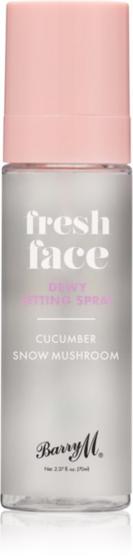Barry M Fresh Face spray pentru fixare Cucumber & Snow Mushroom 70 ml