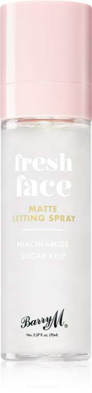 Barry M Fresh Face spray pentru fixare pentru un aspect mat 70 ml