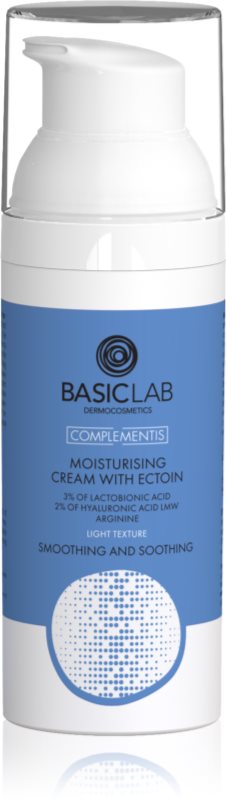 BasicLab Dermocosmetics Complementis crema hidratanta usoara pentru piele sensibila normala-combinata 50 ml