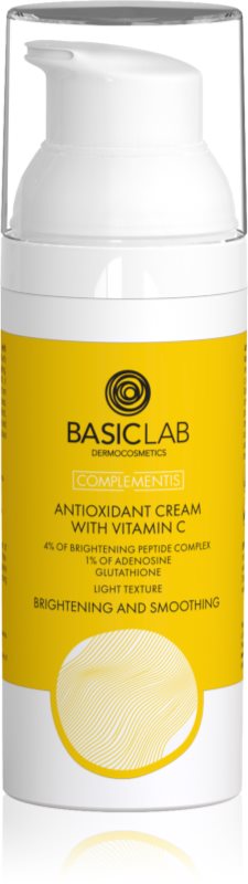 BasicLab Dermocosmetics Complementis crema cu textura usoara cu efect antioxidant 50 ml
