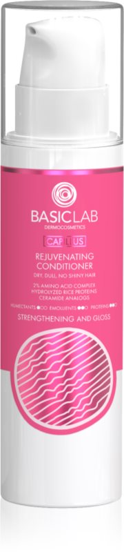 BasicLab Dermocosmetics Capillus balsam regenerator cu fir gros, aspru și uscat