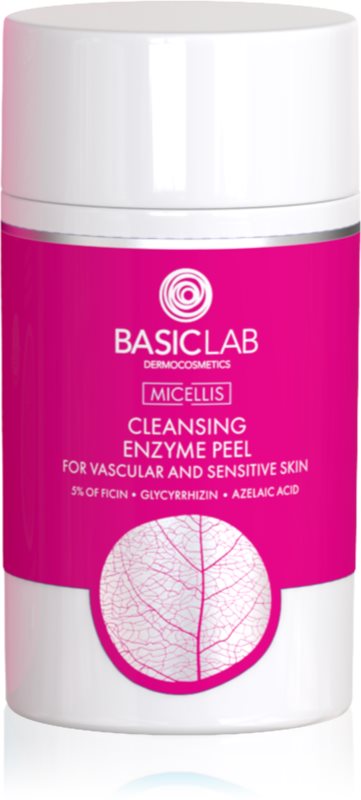 BasicLab Dermocosmetics Micellis peeling enzimatic împotriva roșeții tenului 35 g