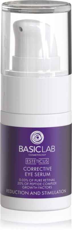 BasicLab Cosmetology Esteticus Ser de Ochi pentru Întinerire pentru fermitatea pielii 15 ml