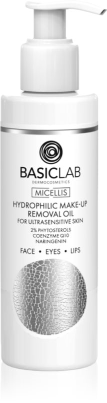 BasicLab Dermocosmetics Micellis ulei pentru indepartarea machiajului Ulei de curățare pentru piele foarte sensibila 200 ml