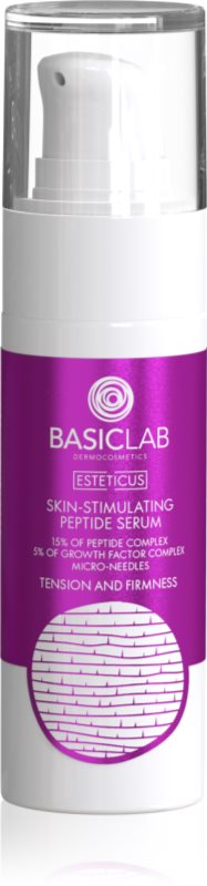 BasicLab Dermocosmetics Esteticus ser pentru stimulare cu peptide