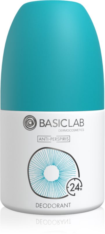 BasicLab Dermocosmetics Anti-Perspiris Deodorant roll-on cu protectie 24h 60 ml