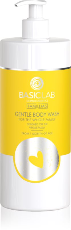 BasicLab Dermocosmetics Famillias gel de dus delicat pentru intreaga familie
