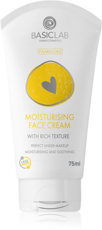 BasicLab Dermocosmetics Famillias crema bogat hidratanta faciale 75 ml