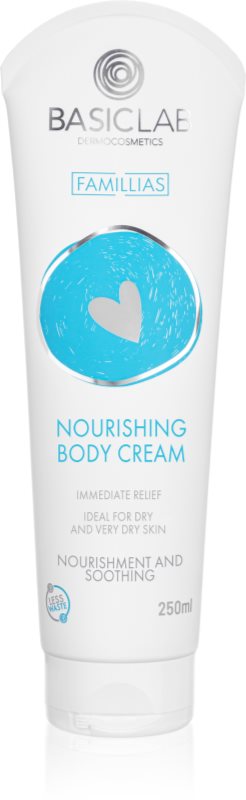 BasicLab Dermocosmetics Famillias crema de corp nutritiva pentru piele foarte uscata 250 ml