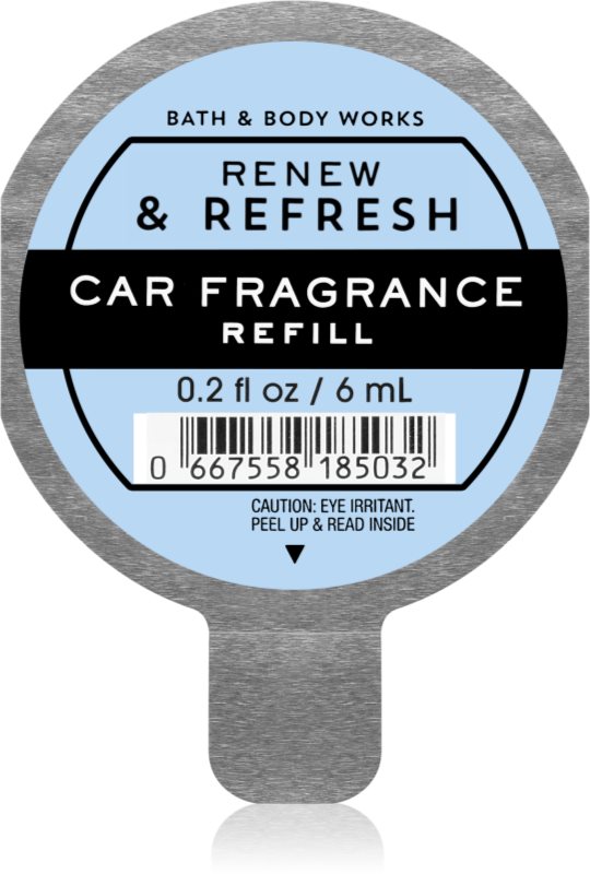 Bath & Body Works Renew & Refresh parfum pentru masina rezervă 6 ml