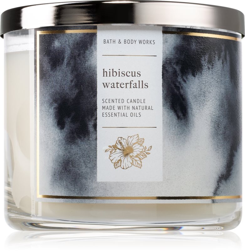 Bath & Body Works Hibiscus Waterfalls lumânare parfumată 411 g