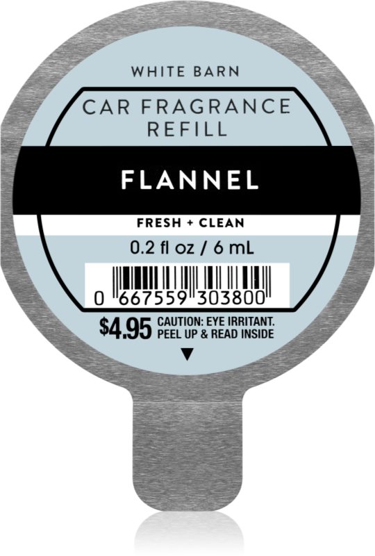 Bath & Body Works Flannel parfum pentru masina rezervă 6 ml