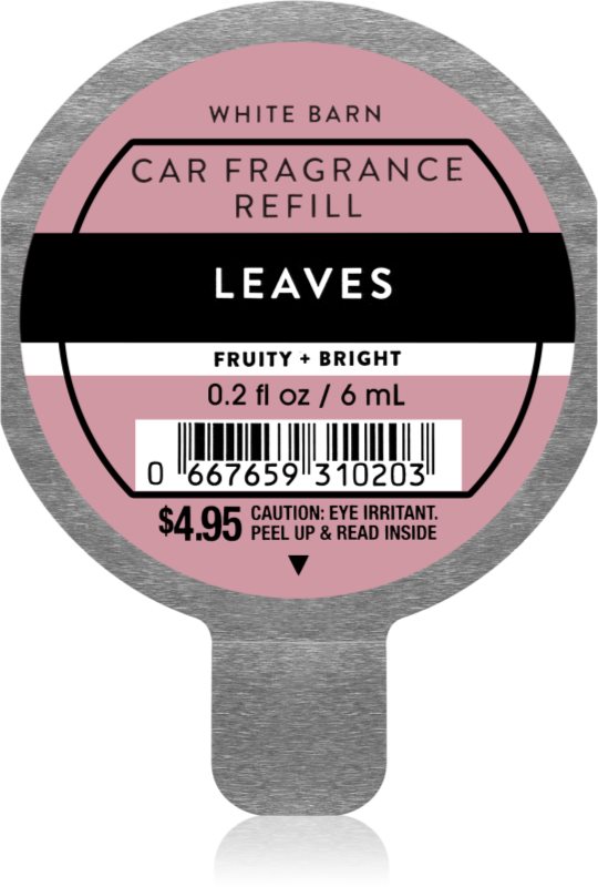 Bath & Body Works Leaves parfum pentru masina rezervă 6 ml