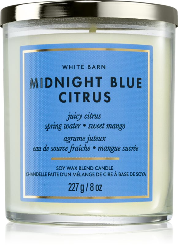 Bath & Body Works Midnight Blue Citrus lumânare parfumată 227 g