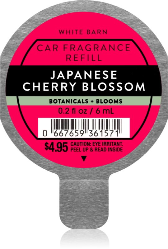 Bath & Body Works Japanese Cherry Blossom parfum pentru masina rezerva 6 ml