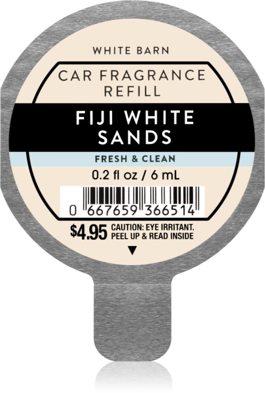 Bath & Body Works Fiji White Sands parfum pentru masina 6 ml