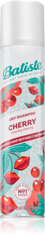 Batiste Fruity & Cheeky Cherry șampon uscat pentru volum și strălucire 200 ml