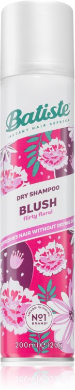 Batiste Blush Flirty Floral șampon uscat pentru volum și strălucire 200 ml