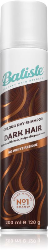 Batiste Colour Dry Shampoo Dark Brunette șampon uscat pentru par saten spre inchis 200 ml
