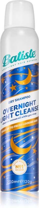 Batiste Overnight Light Cleanse șampon uscat pentru noapte 200 ml