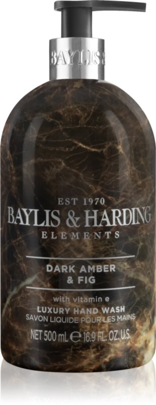 Baylis & Harding Elements Dark Amber & Fig Săpun lichid pentru mâini 500 ml