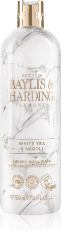 Baylis & Harding Elements White Tea & Neroli gel de duș de lux 500 ml
